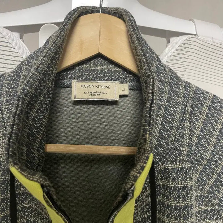 [BUNJANG] Maison Kitsune Intarsia Cardigan Jacket L / 새제품) 메종키츠네 인타르시아 가디건 자켓 L