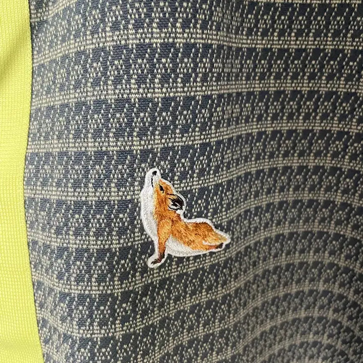 [BUNJANG] Maison Kitsune Intarsia Cardigan Jacket L / 새제품) 메종키츠네 인타르시아 가디건 자켓 L