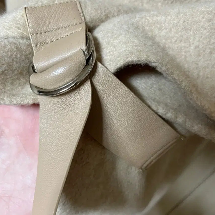 [BUNJANG] Jigott Handmade Wool Cape Coat (Beige) / 핸드메이드망토 울코트 지고트