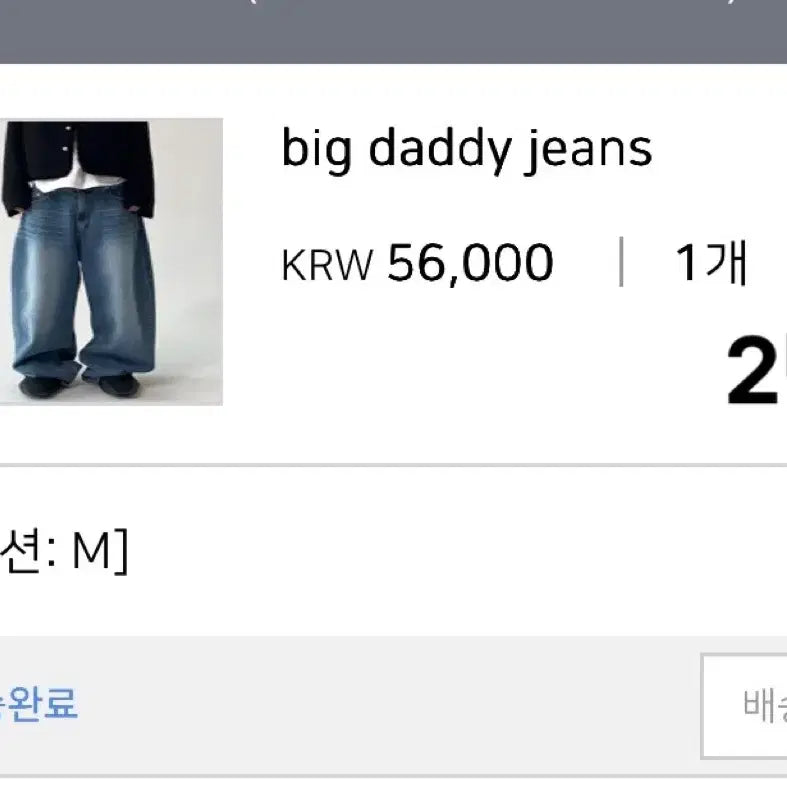 [BUNJANG] Balloon Wide Denim Pants Bundle Set / 벌룬 와이드 데님 팬츠 2종 일괄판매