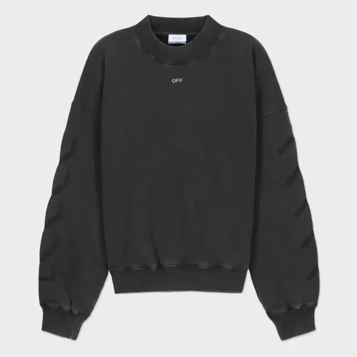 [BUNJANG] Off-White Black Sweatshirt / Off-White 마태 블랙 맨투맨