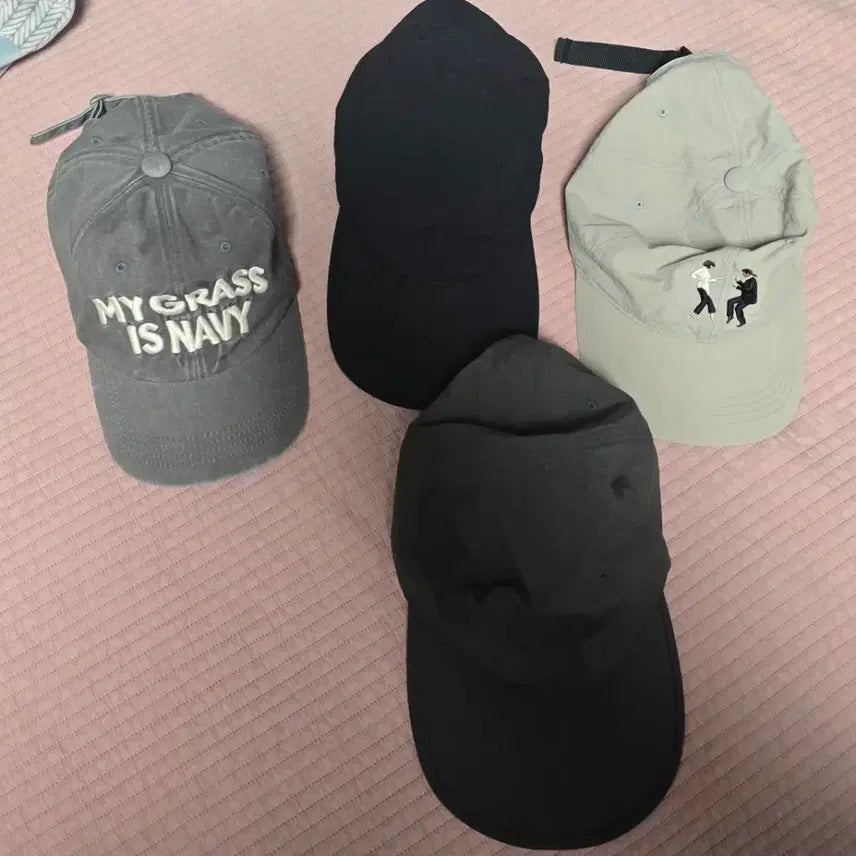 [BUNJANG] Espionage Cap Bundle Set / [일괄판매] 에스피오나지 모자 캡모자 4종