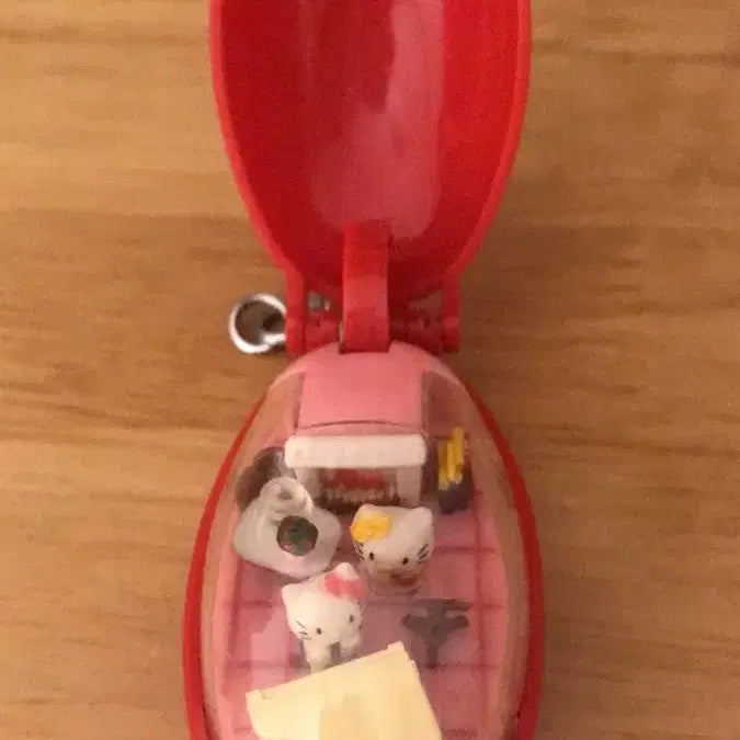 [BUNJANG] Sanrio Classic Kitty Piano Mini Figurine Keychain / 타임세일)초레어! 일본 고전 키티 키링 피규어 똥사이즈 초미니