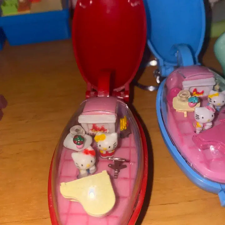 [BUNJANG] Sanrio Classic Kitty Piano Mini Figurine Keychain / 타임세일)초레어! 일본 고전 키티 키링 피규어 똥사이즈 초미니