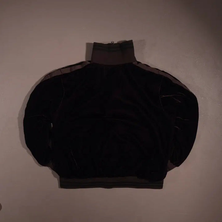 [BUNJANG] CLUMSY HANDS Velvet Side Line Zip-up Jacket / CLUMSY HANDS 벨벳 사이드라인 집업 C134