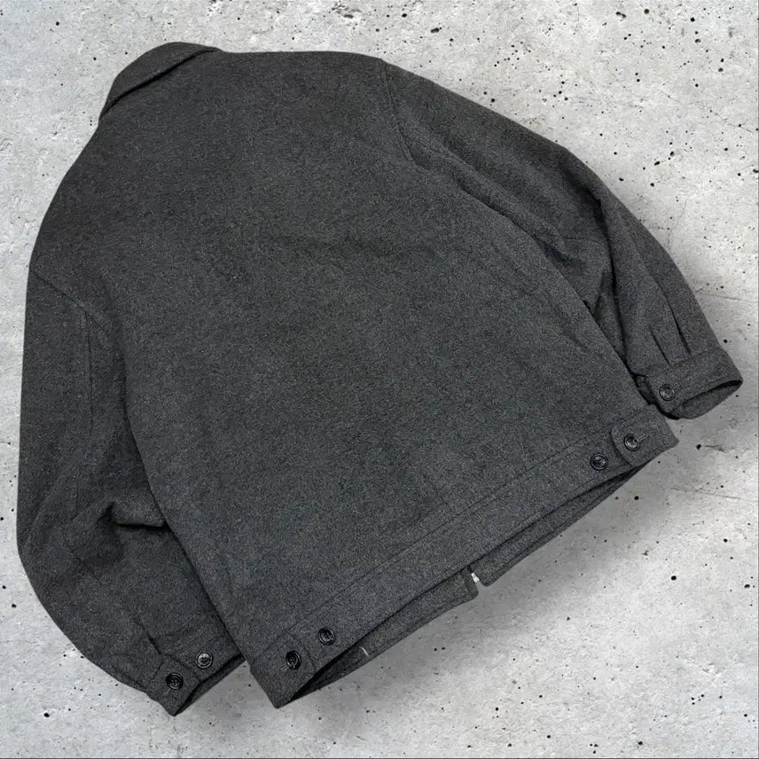 [BUNJANG] Burberry C830 Jacket / [L] 버버리 그레이 울 집업 블루종 자켓 C830