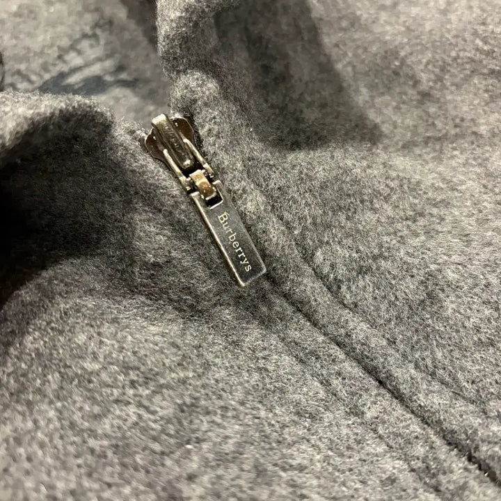 [BUNJANG] Burberry C830 Jacket / [L] 버버리 그레이 울 집업 블루종 자켓 C830