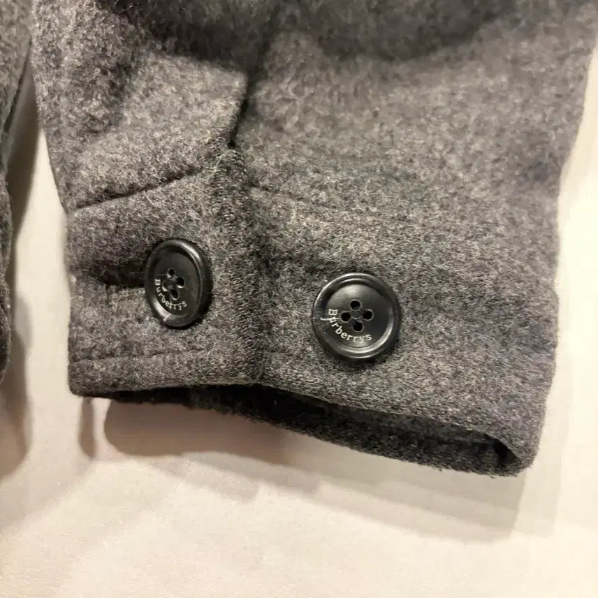 [BUNJANG] Burberry C830 Jacket / [L] 버버리 그레이 울 집업 블루종 자켓 C830