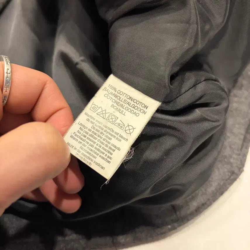 [BUNJANG] Burberry C830 Jacket / [L] 버버리 그레이 울 집업 블루종 자켓 C830