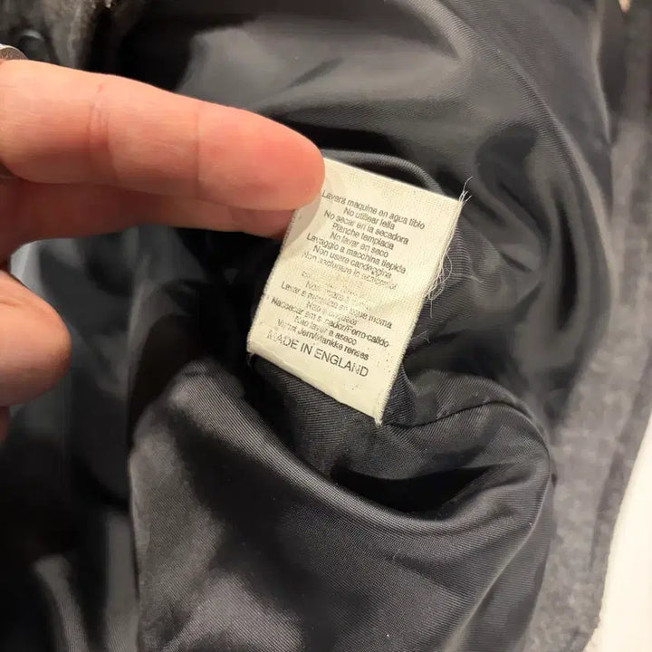 [BUNJANG] Burberry C830 Jacket / [L] 버버리 그레이 울 집업 블루종 자켓 C830