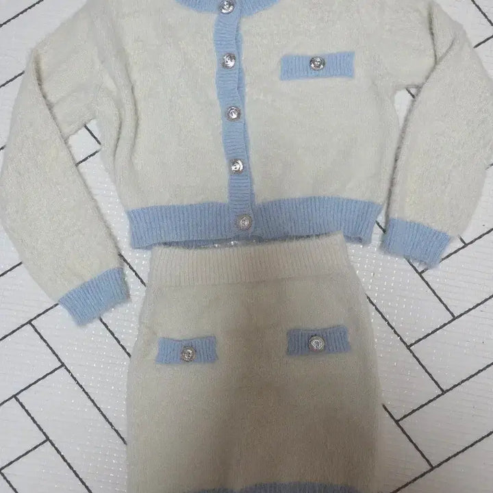 [BUNJANG] Tweed Two-Piece Set / 세트)여성 트위드 투피스