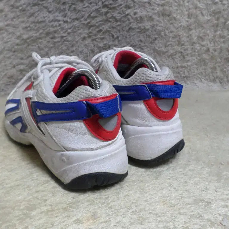 [BUNJANG] Reebok Interval 96 White Sneakers / 후루룩구 265 리복 인터벌96 화이트 운동화 스니커즈 중고 신발