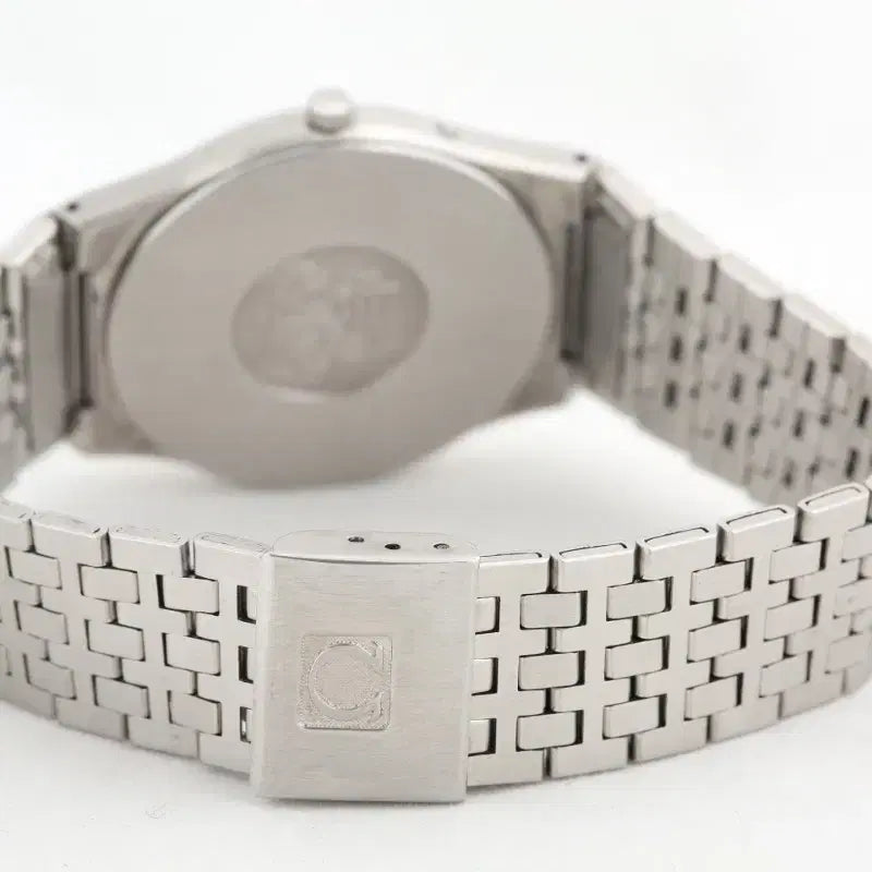 [BUNJANG] Omega DeVille Grey Dial Quartz Watch / 오메가 드빌 그레이 다이얼 쿼츠 시계