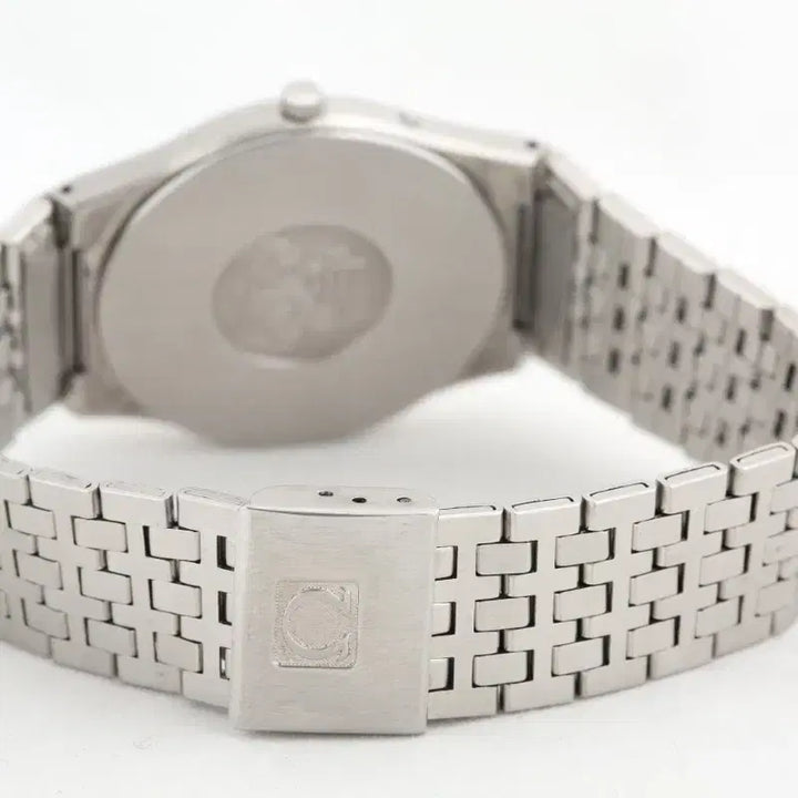 [BUNJANG] Omega DeVille Grey Dial Quartz Watch / 오메가 드빌 그레이 다이얼 쿼츠 시계