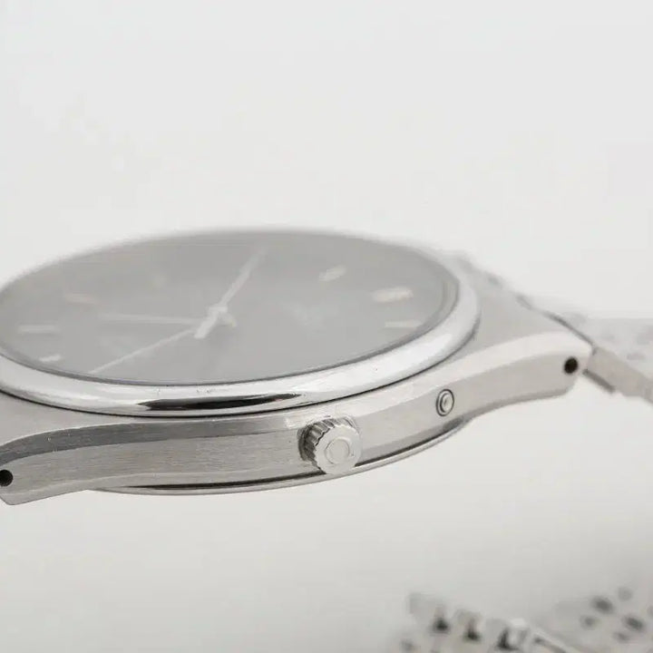[BUNJANG] Omega DeVille Grey Dial Quartz Watch / 오메가 드빌 그레이 다이얼 쿼츠 시계