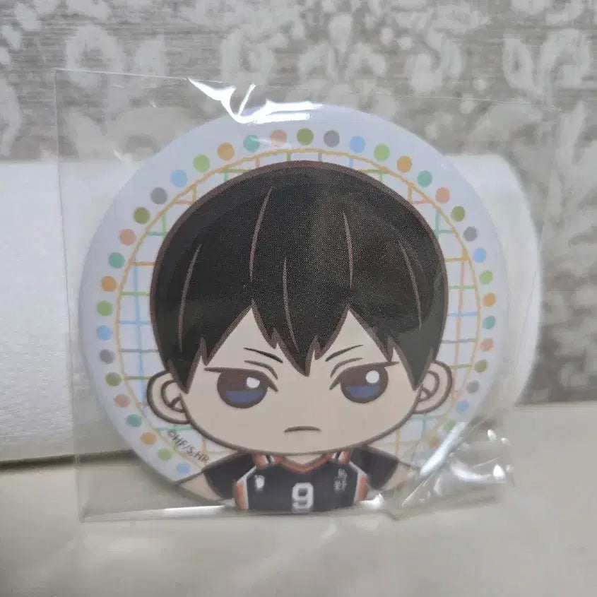 [BUNJANG] Haikyu Kageyama Set Badge / 하이큐 반창고 카게야마 캔뱃지 세트