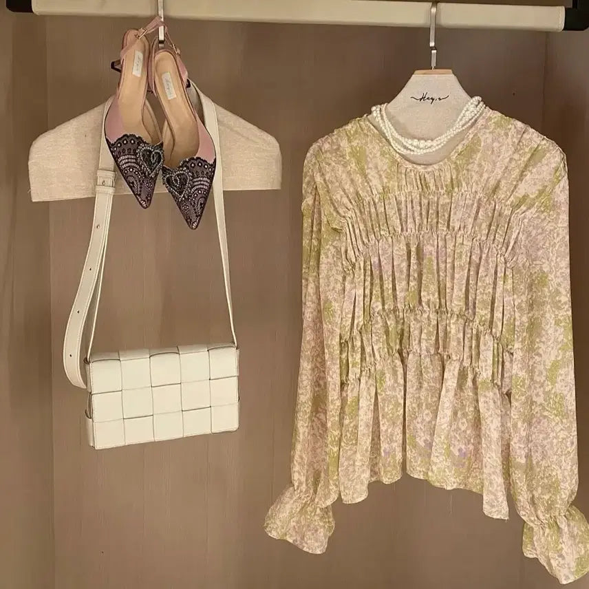 [BUNJANG] Heeys Chloe Mood Blouse / 헤이에스 끌로에무드 블라우스