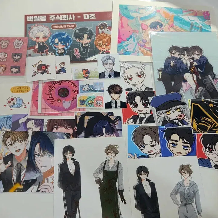 [BUNJANG] J3 Hyunmu 1Team Bundle Set / 괴담출근 괴출 지류일괄 이자헌 김솔음 최요원 류재관 백사헌 J3 현무1팀