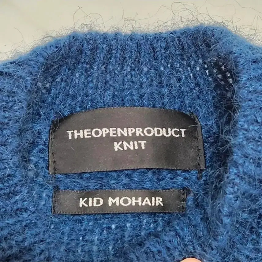 [BUNJANG] The Open Product Kid Mohair Knit / 더오픈 프로덕트  키드 모헤어 니트