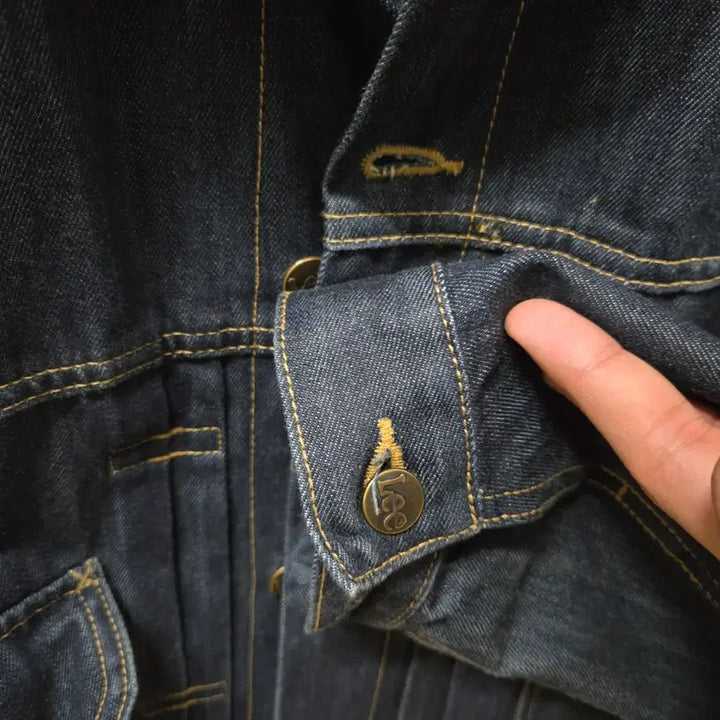 [BUNJANG] Lee Vintage Denim Jacket / 리 Lee 빈티지 데님 자켓 남성