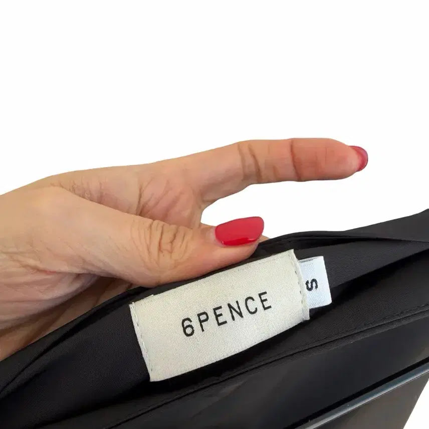 [BUNJANG] H Line Long Skirt / 교신안함)블랙 미니멀 H라인 롱 스커트-탄탄 나일론