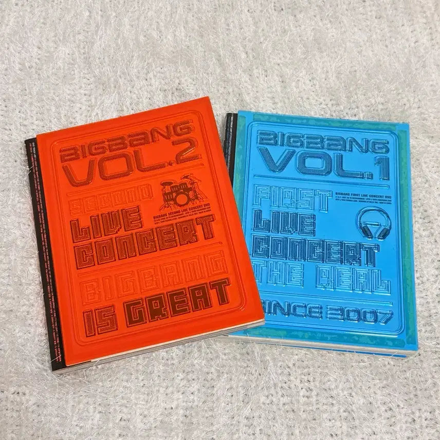 [BUNJANG] Bigbang Live Concert DVD Bundle Set / 일괄) 빅뱅 라이브 콘서트 DVD VOL 1,2