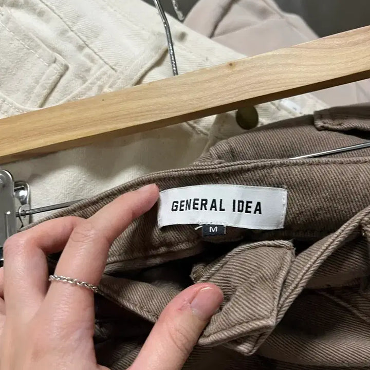 [BUNJANG] General Idea Brown Pants (M) / 제너럴 아이디어 브라운 팬츠(m)