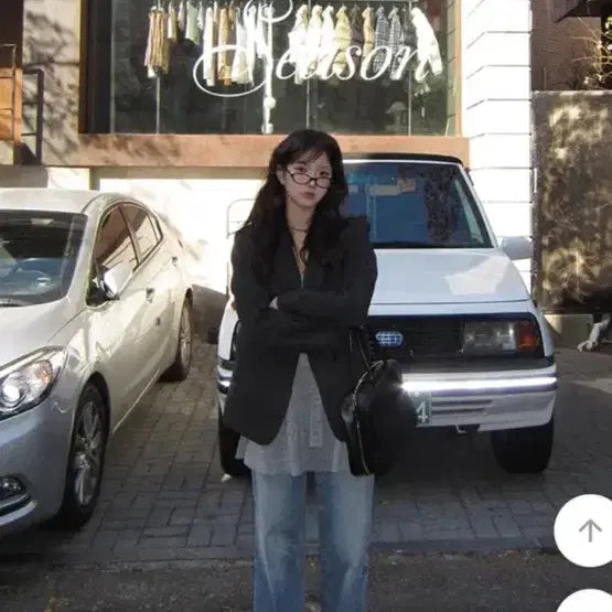 [BUNJANG] ModiMood Wide Denim Pants / 모디무드 연청 와이드 데님 팬츠 1회착용 롱S