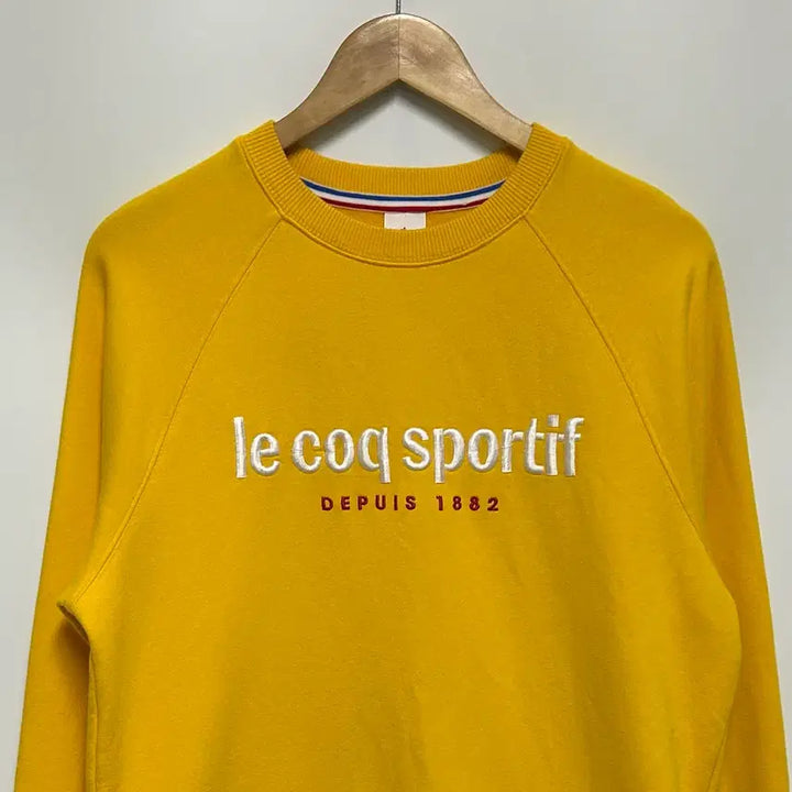 [SOLD OUT] [남여공용-95 (M)]르꼬끄 스포르티브 레터링 맨투맨