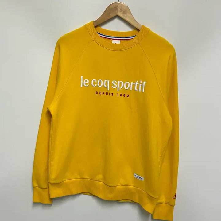 [SOLD OUT] [남여공용-95 (M)]르꼬끄 스포르티브 레터링 맨투맨