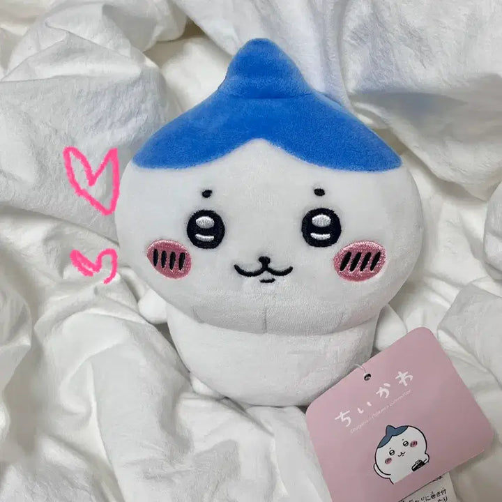 [BUNJANG] Chiikawa Hachiware Plush Doll / 뿔 하치와레 뿔치와레 햐치와레 인형 판매 치이카와 먼작귀