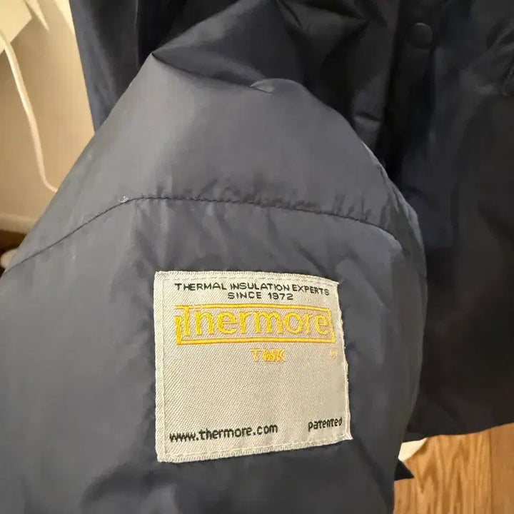 [BUNJANG] ASPESI Navy Shirt Padding M / ASPESI 아스페시 네이비  셔츠 패딩 M