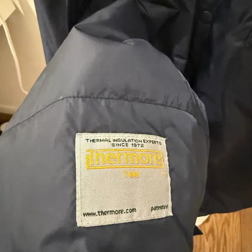 [BUNJANG] ASPESI Navy Shirt Padding M / ASPESI 아스페시 네이비  셔츠 패딩 M