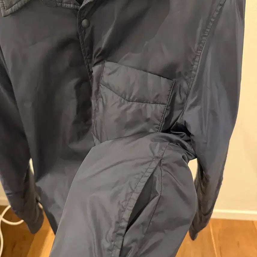 [BUNJANG] ASPESI Navy Shirt Padding M / ASPESI 아스페시 네이비  셔츠 패딩 M