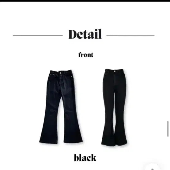 [BUNJANG] Moodlabel Black Bootcut Slim Pants M / 20,000 새제품) 무드라벨 블랙 부츠컷 슬림 스판 M