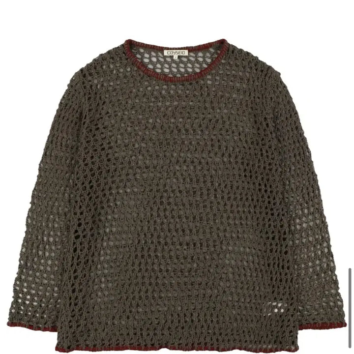 [BUNJANG] Koiseiyo Bottom Multiple Frill Dress + Hole Knit / 코이세이오 바텀 멀티플 프릴 드레스 + 홀 니트