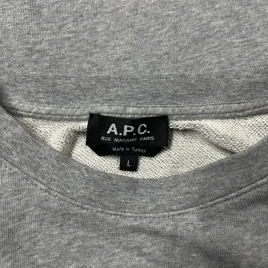 [BUNJANG] A.P.C. V.P.C. Sweatshirt / A.P.C. 아페쎄 V.P.C. 맨투맨 티셔츠-L