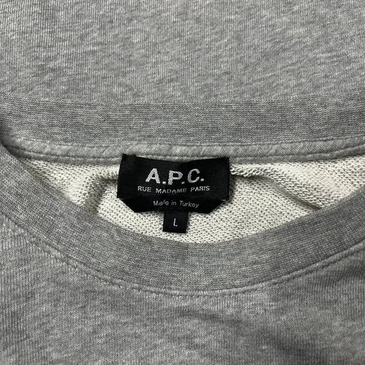 [BUNJANG] A.P.C. V.P.C. Sweatshirt / A.P.C. 아페쎄 V.P.C. 맨투맨 티셔츠-L