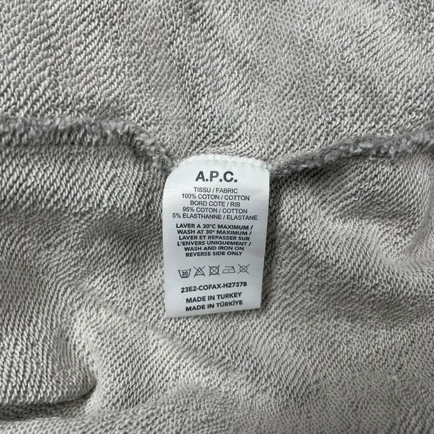 [BUNJANG] A.P.C. V.P.C. Sweatshirt / A.P.C. 아페쎄 V.P.C. 맨투맨 티셔츠-L