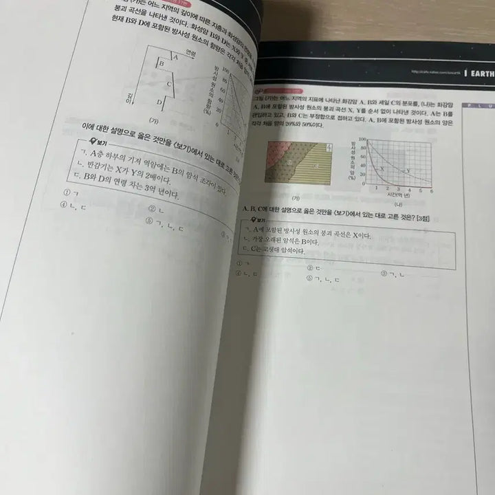 [BUNJANG] OZ Concept Textbook + Notebook Set / 2025 오지훈 OZ 개념 지구과학1 개념책