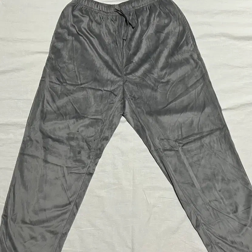 [BUNJANG] Topten Velour Lounge Set Gray / [새상품] L) 탑텐 벨로아 라운지웨어 잠옷 셋업 그레이