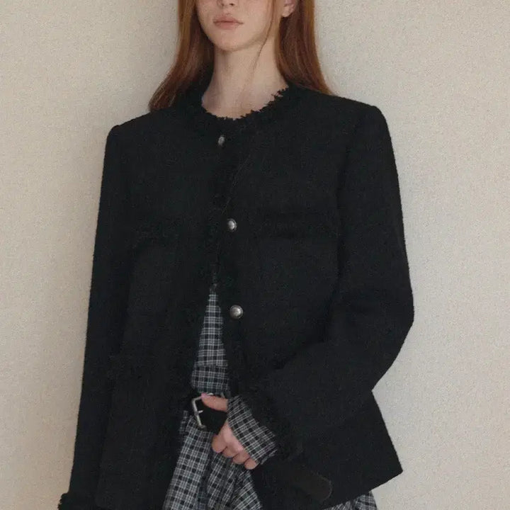 [BUNJANG] Twice LoaR Pocket Tweed Jacket / (새상품) 트위 로어 포켓 수술 트위드 자켓