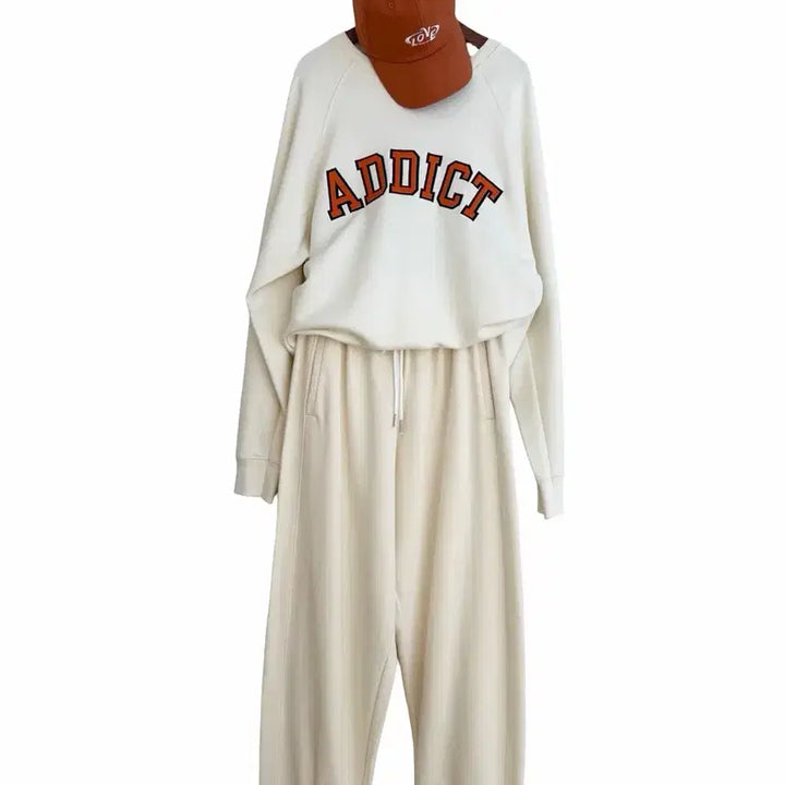 [BUNJANG] Averc Nu Cream Jogger Pants / 교신안함)아베크누 크림 조거 팬츠