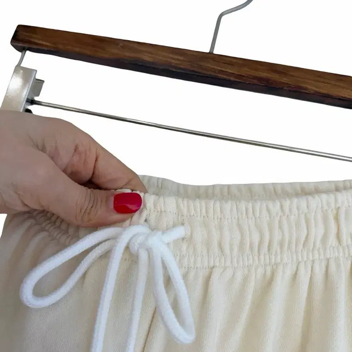 [BUNJANG] Averc Nu Cream Jogger Pants / 교신안함)아베크누 크림 조거 팬츠