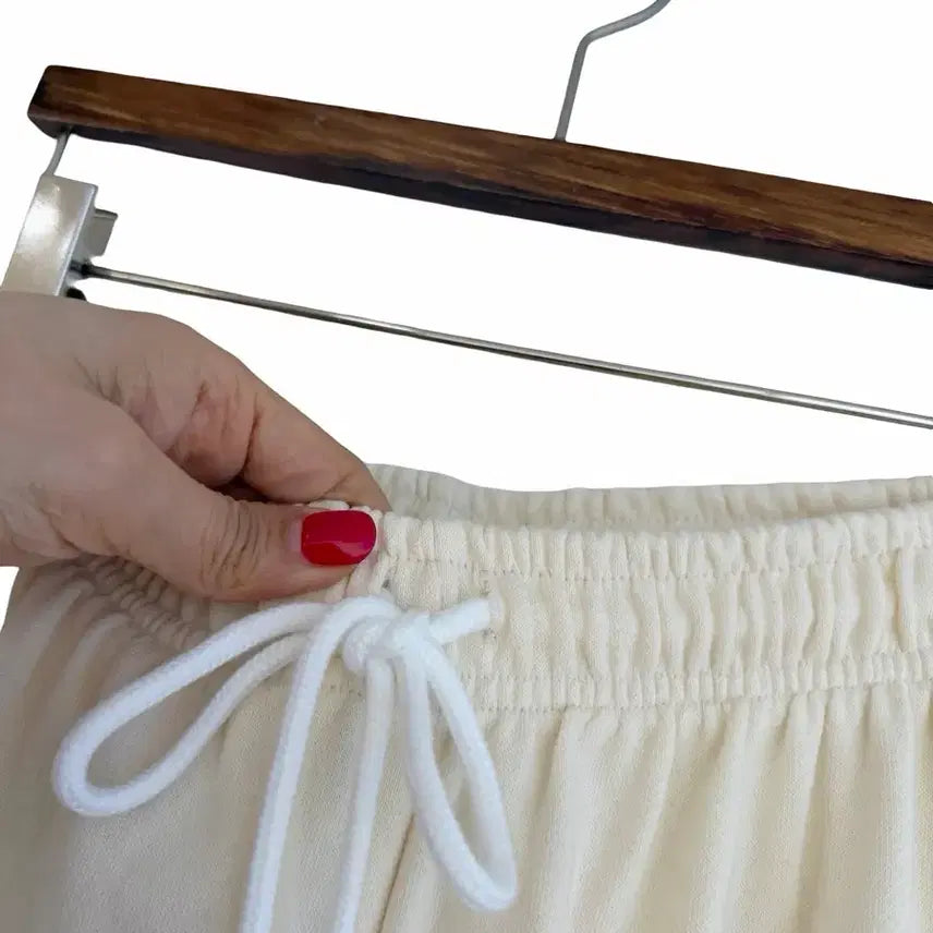 [BUNJANG] Averc Nu Cream Jogger Pants / 교신안함)아베크누 크림 조거 팬츠