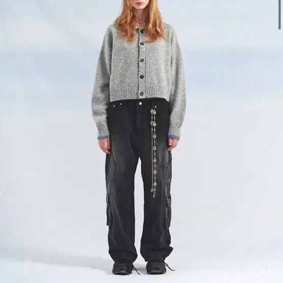 [BUNJANG] Crop Cardigan / 메인부스 크롭 가디건 Crop Cardigan