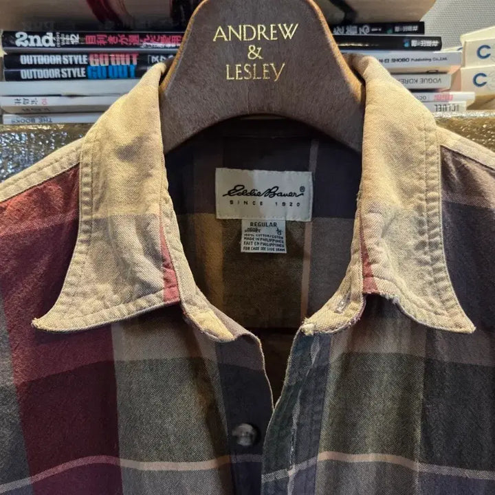 [BUNJANG] Outdoor Shirt / 00's 에디바우어 아웃도어셔츠