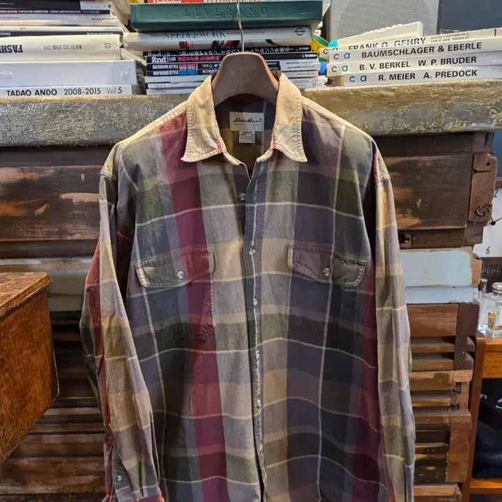 [BUNJANG] Outdoor Shirt / 00's 에디바우어 아웃도어셔츠