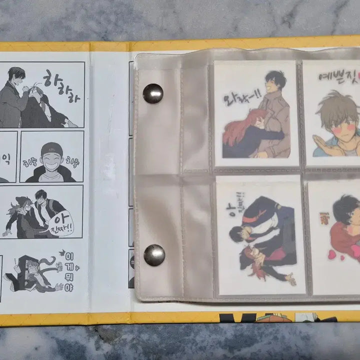 [BUNJANG] Cheese in the Trap Orion Ttibuseal Collection Bundle Set / 치즈인더트랩 치인트 오리온 띠부씰 씰스티커 일괄 콜렉트북 세트 굿즈