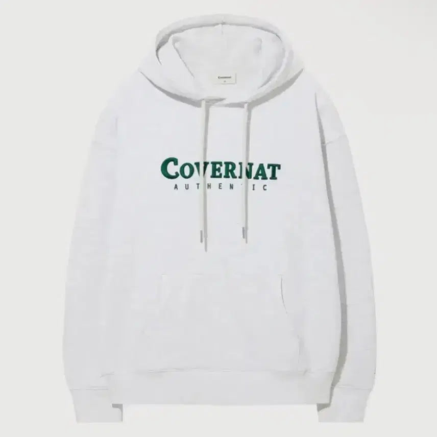 [BUNJANG] Covernat Authentic Logo Hoodie / 커버낫 어센틱 로고 후디